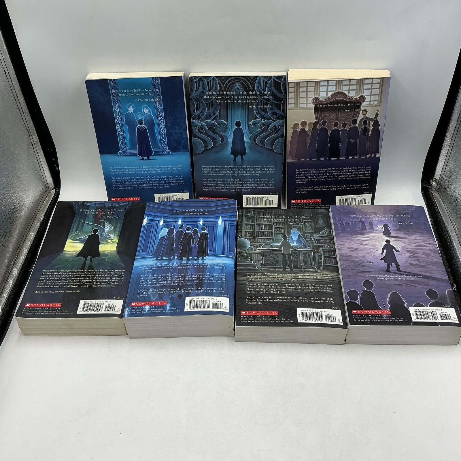 HARRY POTTER The Complete Series Joanne K. Rowling 2013 Paperback Scholastic
