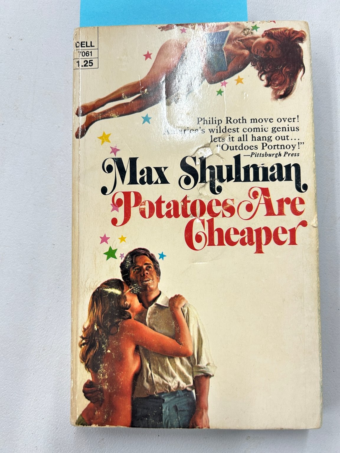 Potatoes Are Cheaper Max Shulman 1972 First Dell Printing Comedy Dell