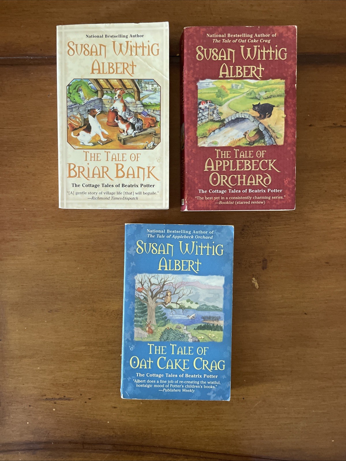 Susan Wittig Albert ‘Cottage Tales of Beatrix Potter’ Lot of 7 Books 1-7 PB