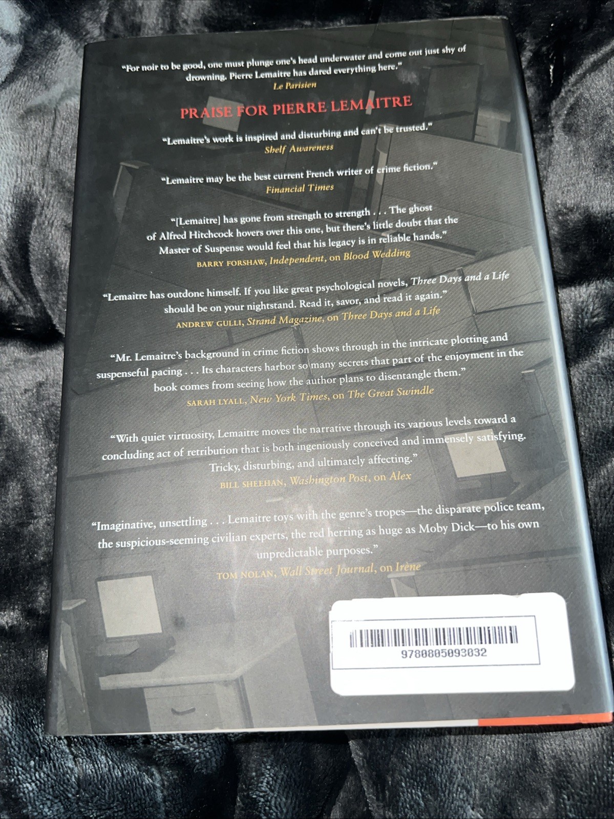 INHUMAN RESOURCES By -Pierre Lemaitre – Hardcover