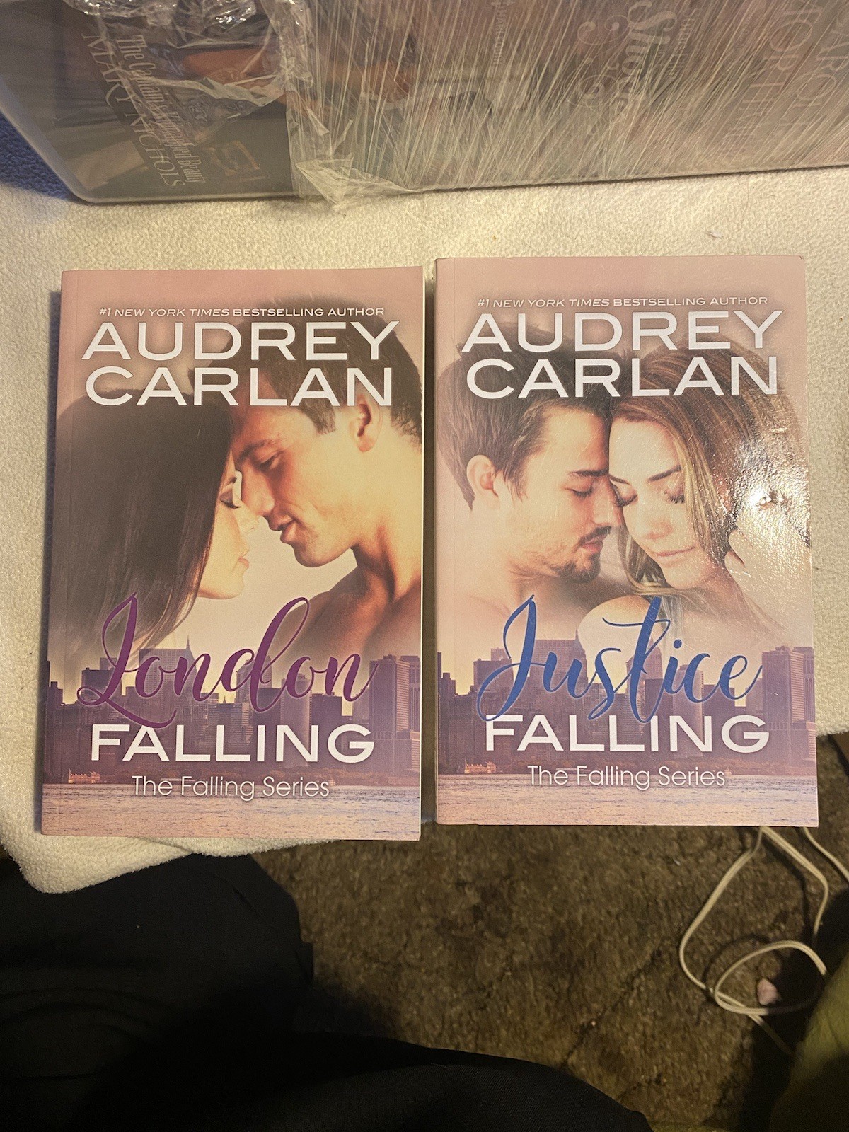 3 Book Lot Audrey Carlan and Vi Keeland Sex Not Love