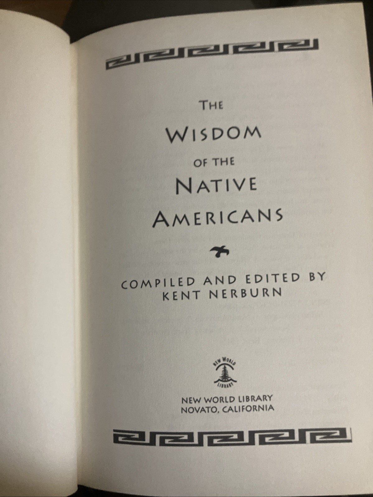 The Wisdom Of The Native Americans Edited By Kent Nerburn