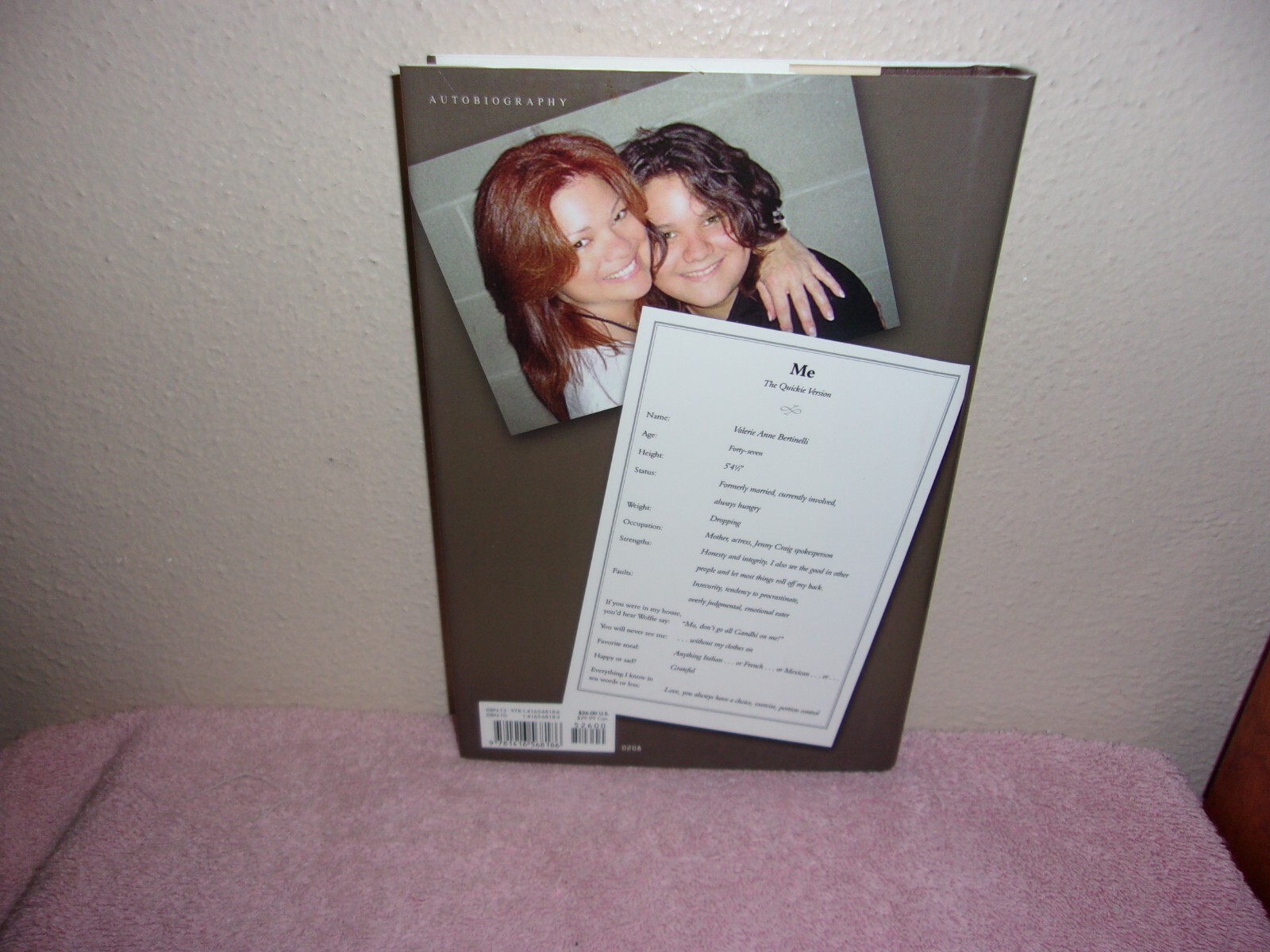 Losing It : And Gaining My Life Back One Pound at a Time by Valerie Bertinelli (