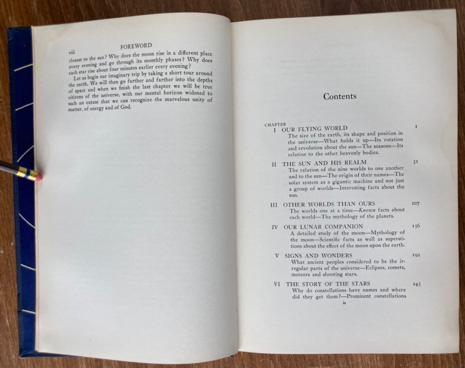 Astronomy, Arthur M. Harding 1935 Drawings by Claude H. Dyer HC/DJ
