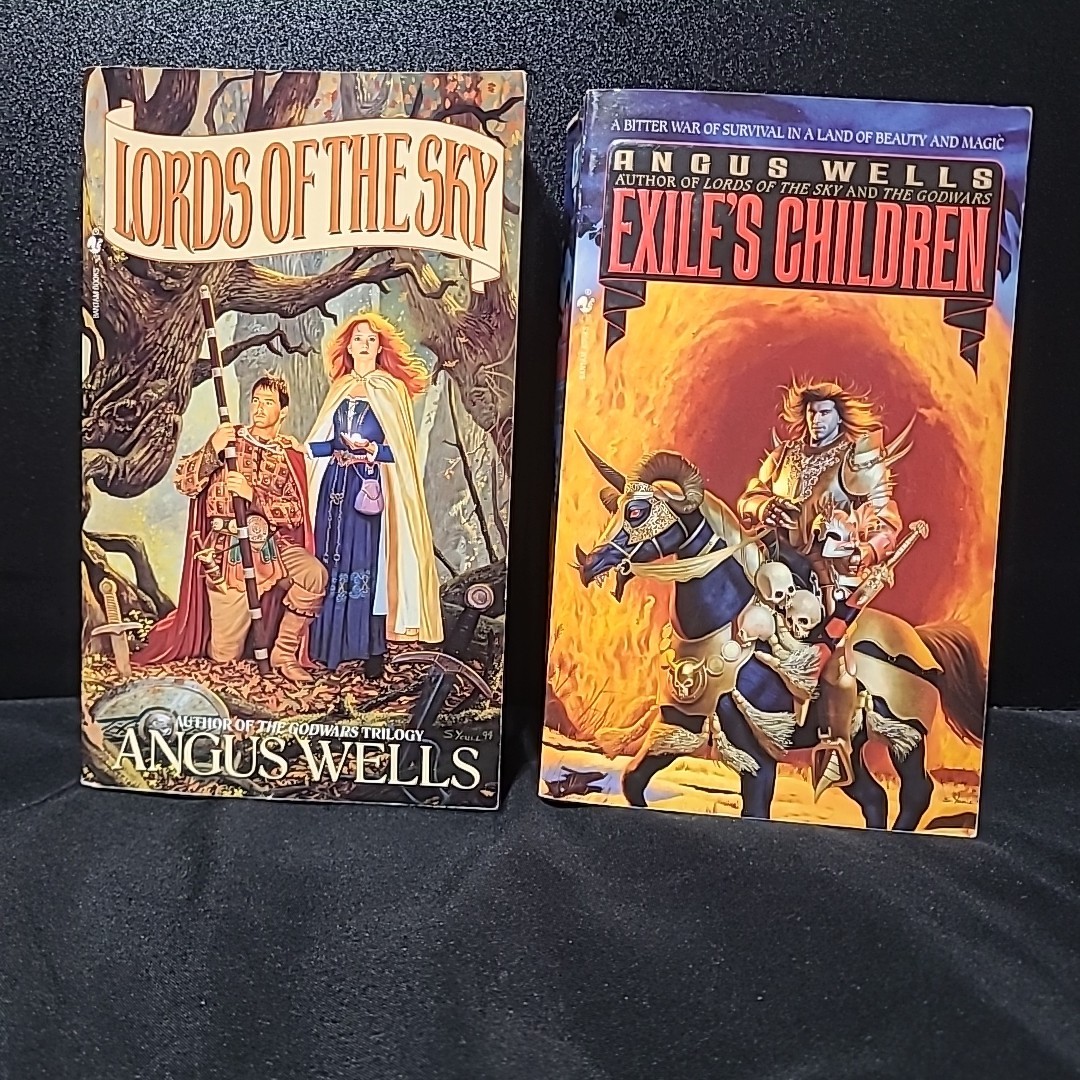 Lot Of 2 Angus Wells Paperback Books