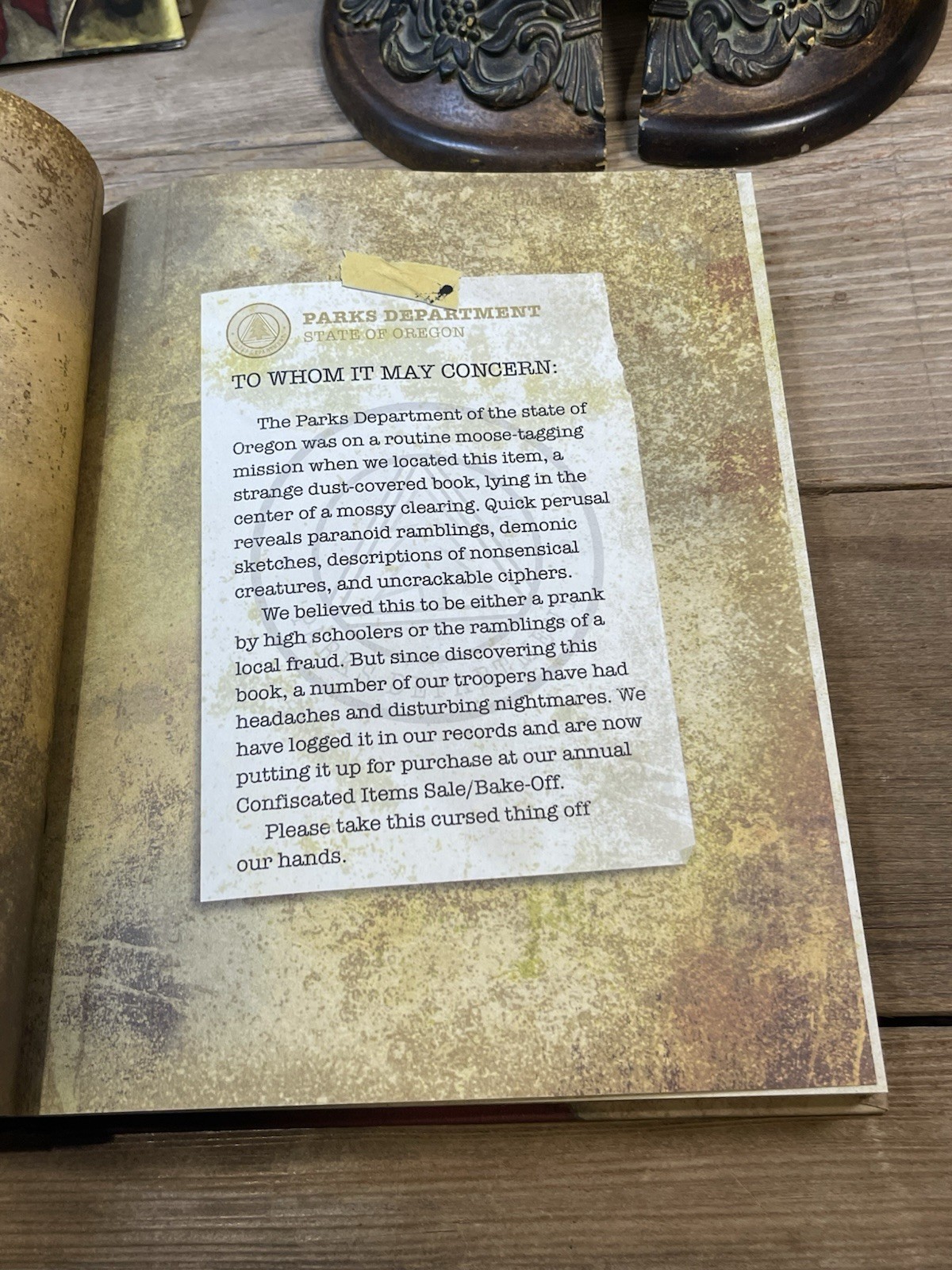 “Gravity Falls Journal 3” First Edition HCDJ Alex Hirsch & Rob Renzetti (2016)