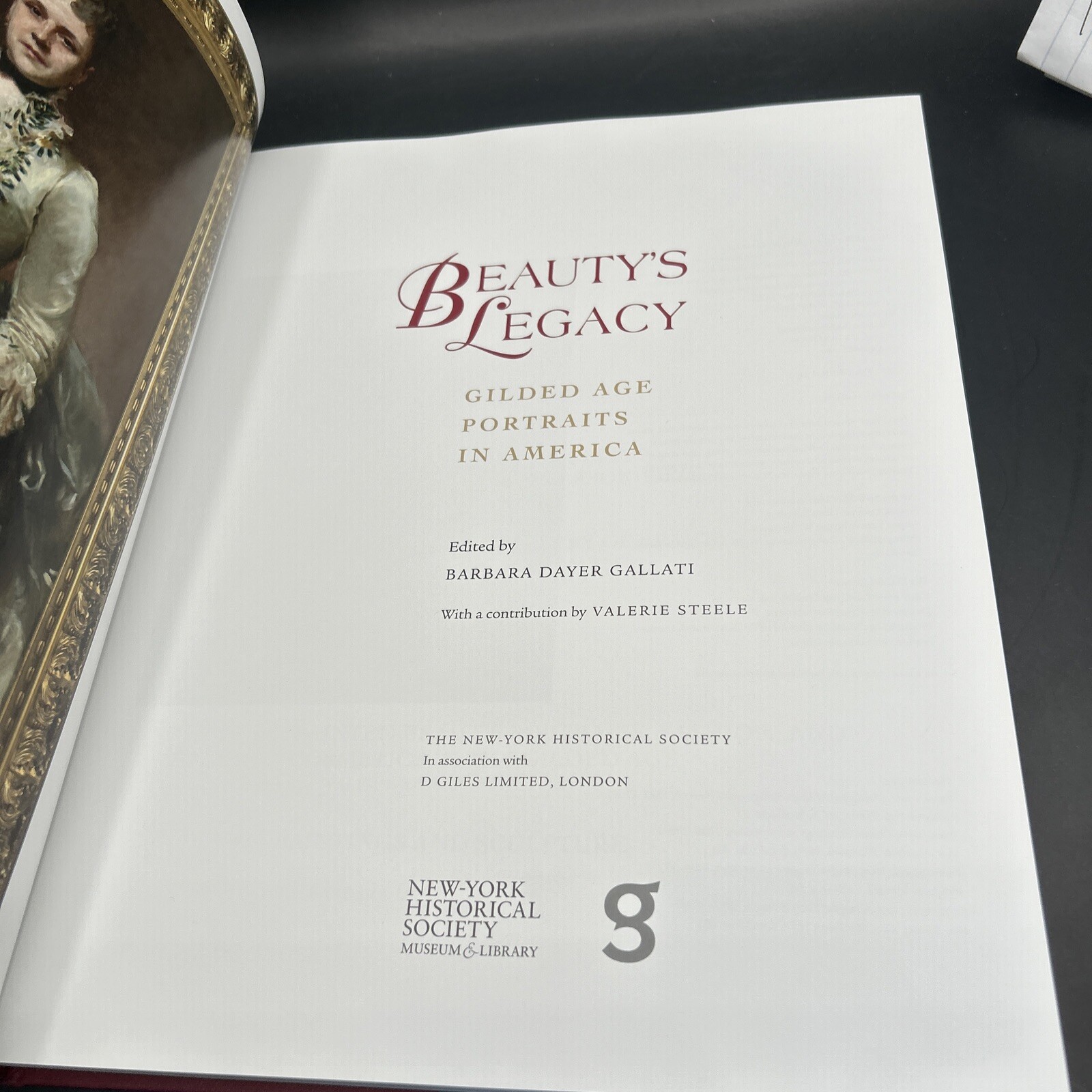 Beauty’s Legacy : Gilded Age Portraits in America Barbara Dayer G