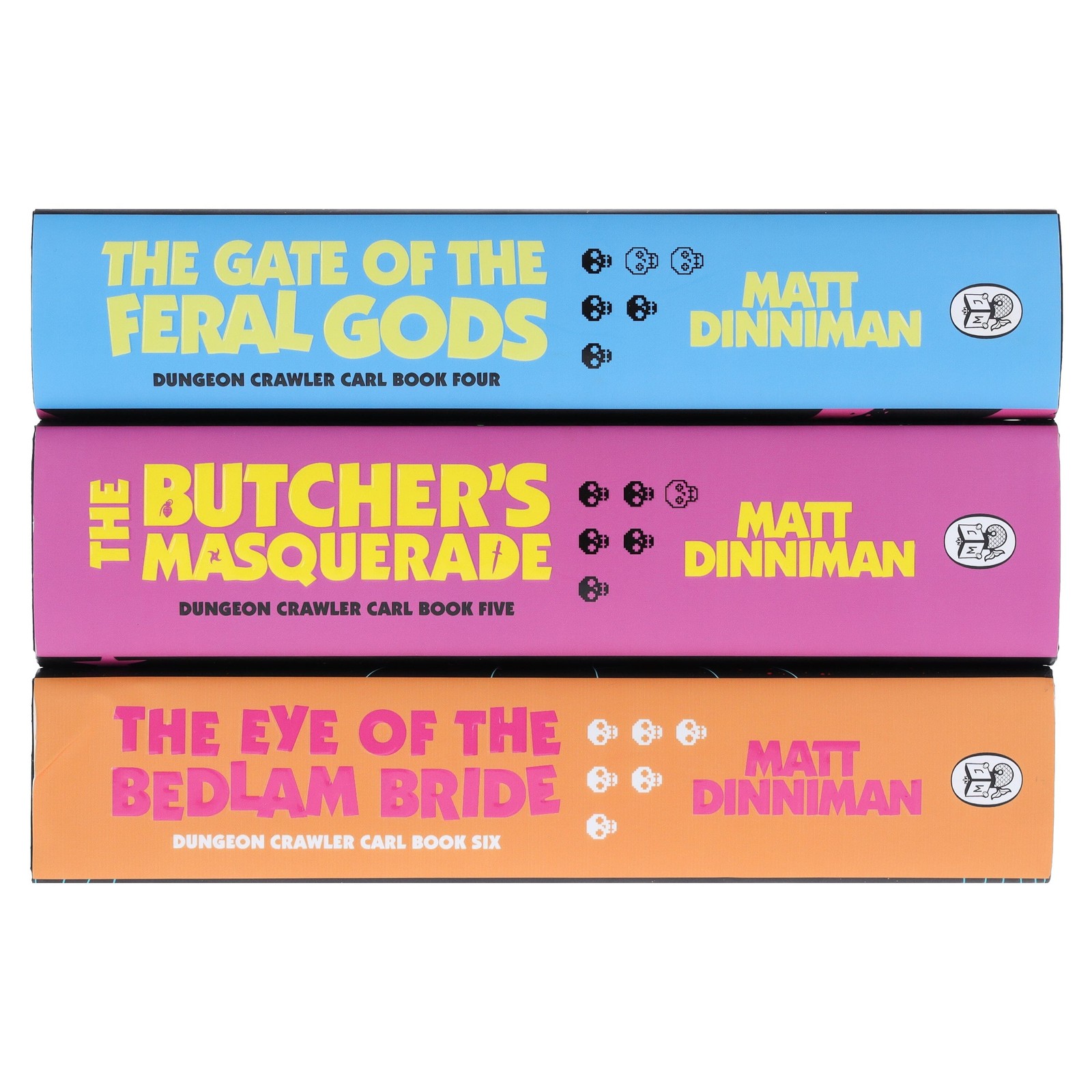 Dungeon Crawler Carl Series (Book 4-6) by Matt Dinniman 3 Books Set – HB