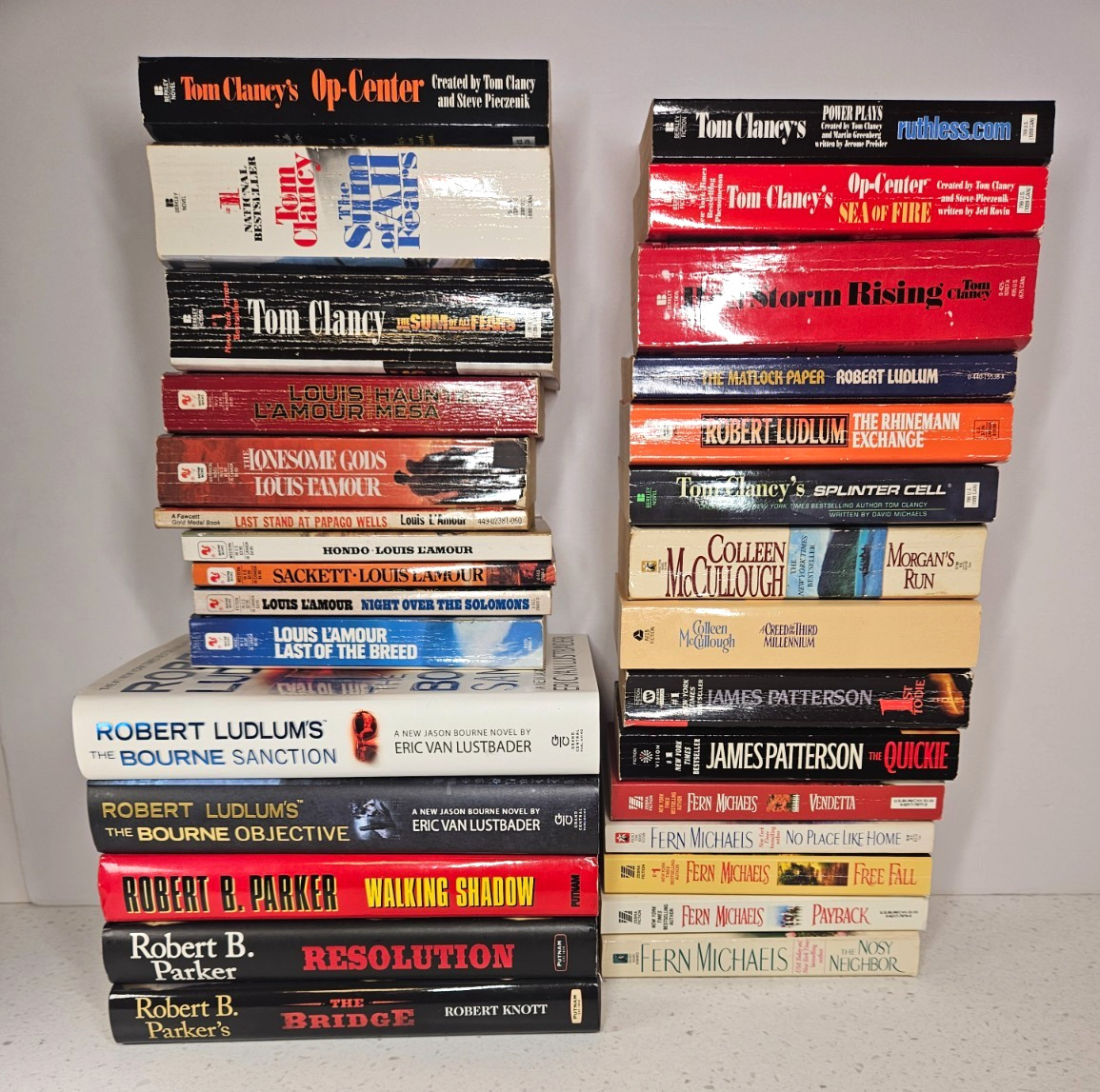 Mixed lot of Hardback & paperback books various Authors, Titles, Genres SEE DESC