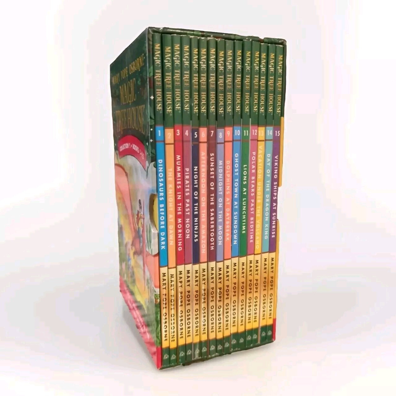 Magic Tree House Boxed Set, Books 1-15 – Paperback Bunko – VERY GOOD