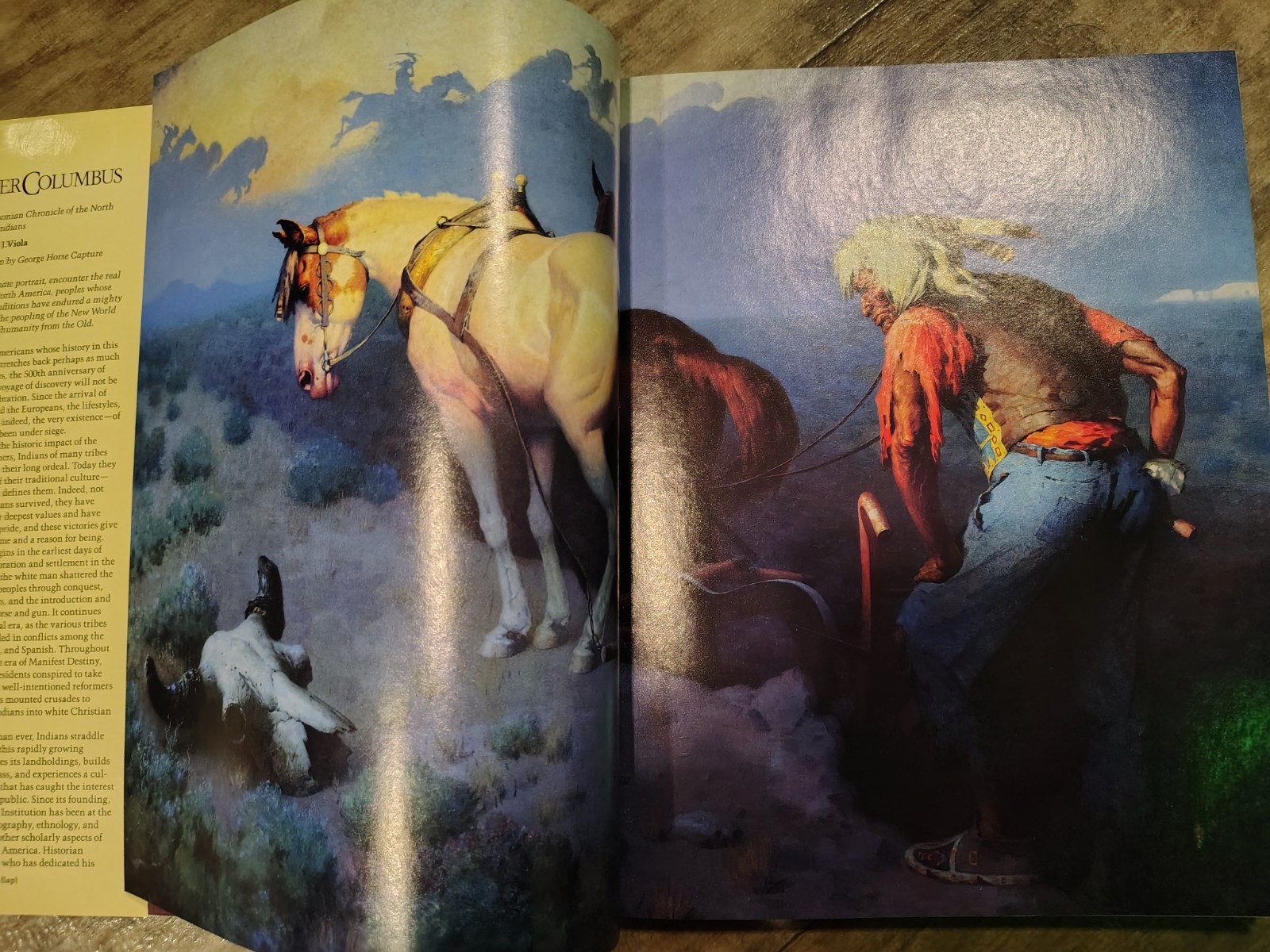 Vintage Book After Columbus The Smithsonian Chronicle of the N. American Indians