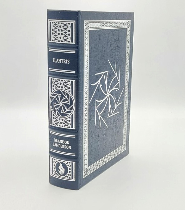 SIGNED Elantris By Brandon Sanderson LEATHERBOUND EDITION Cosmere