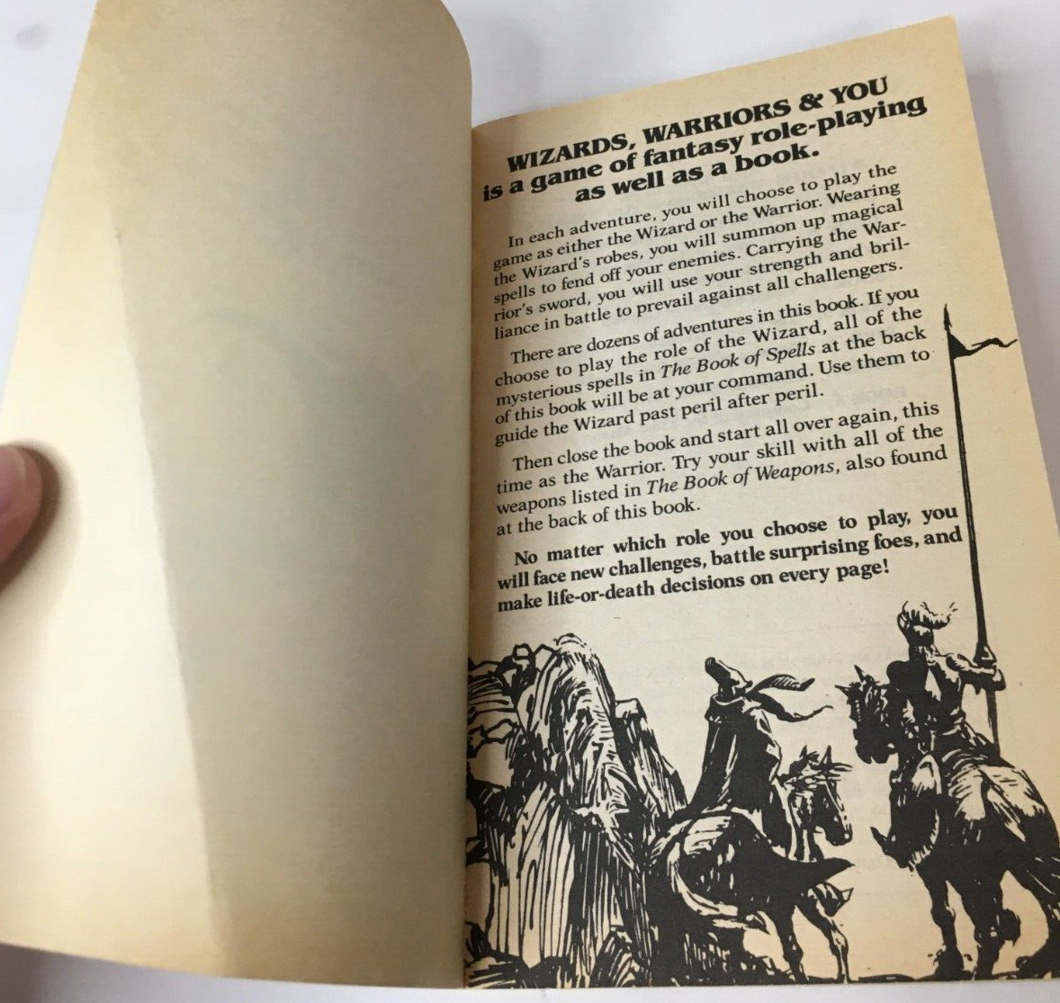 Conquest of the Time Master Lynn Beach Wizards, Warriors, and You #8 1985 1st Ed