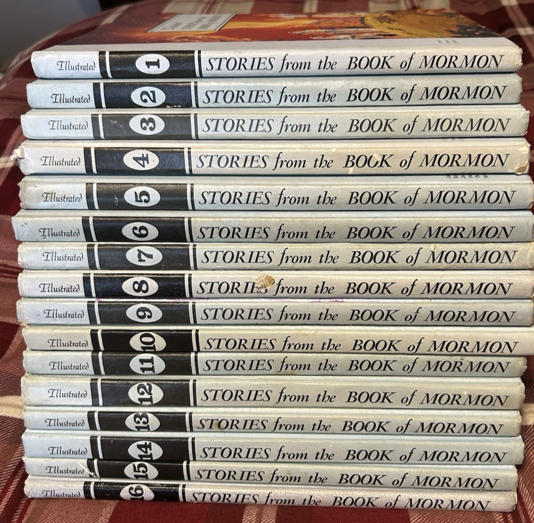 Illustrated Stories from the Book of Mormon Complete Set Volumes 1–16