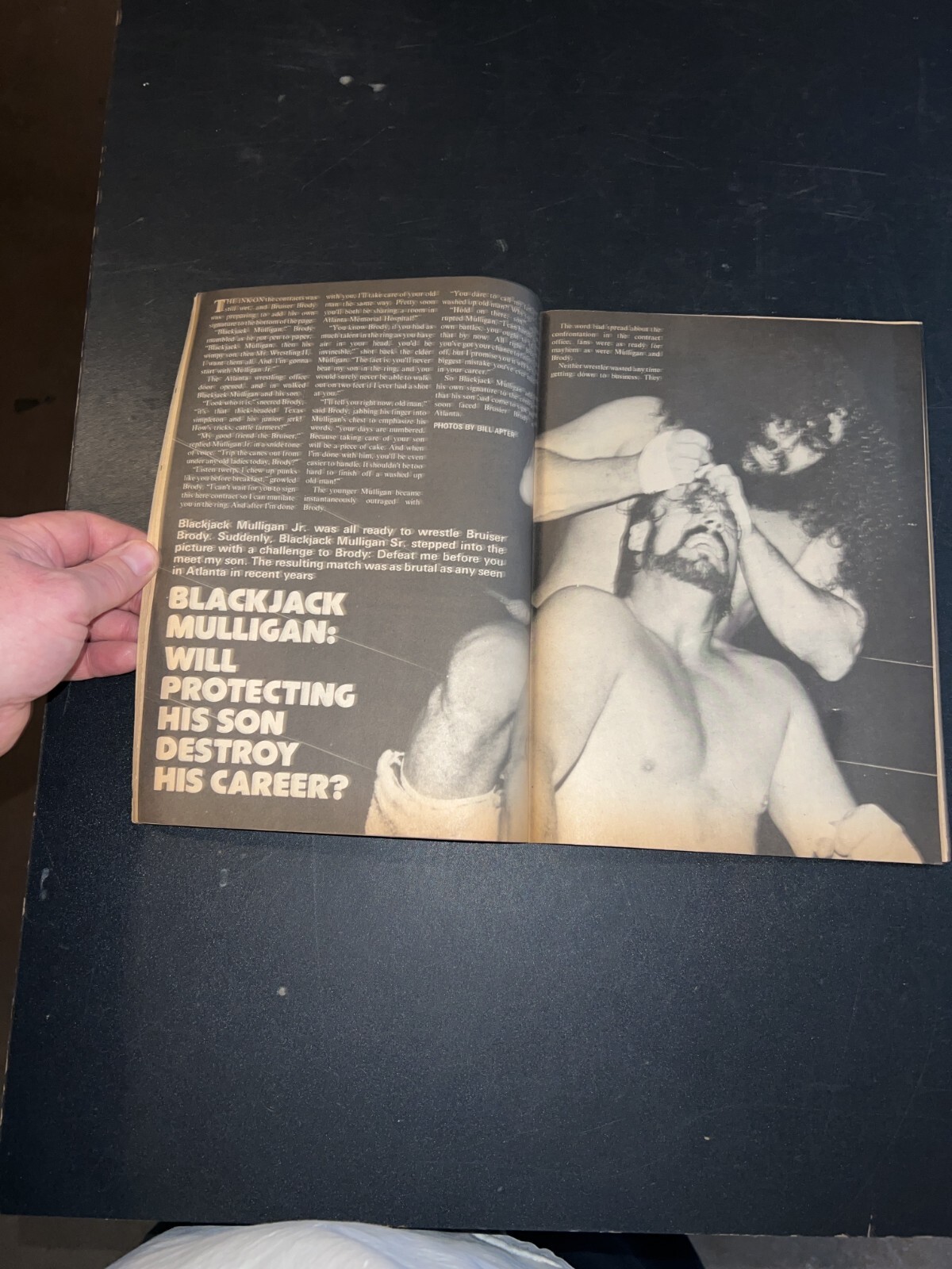 Sports Review Wrestling Magazine November 1981 Dusty Rhodes Cover NWA WCCW WWF