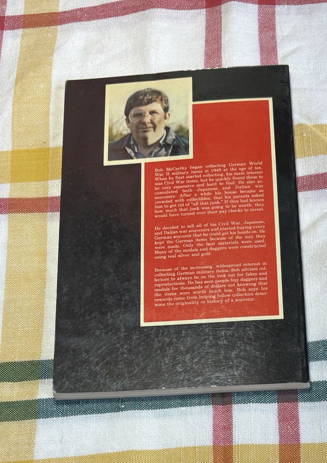 World War II German Military Collectibles by Robert McCarthy PB SIGNED 1980
