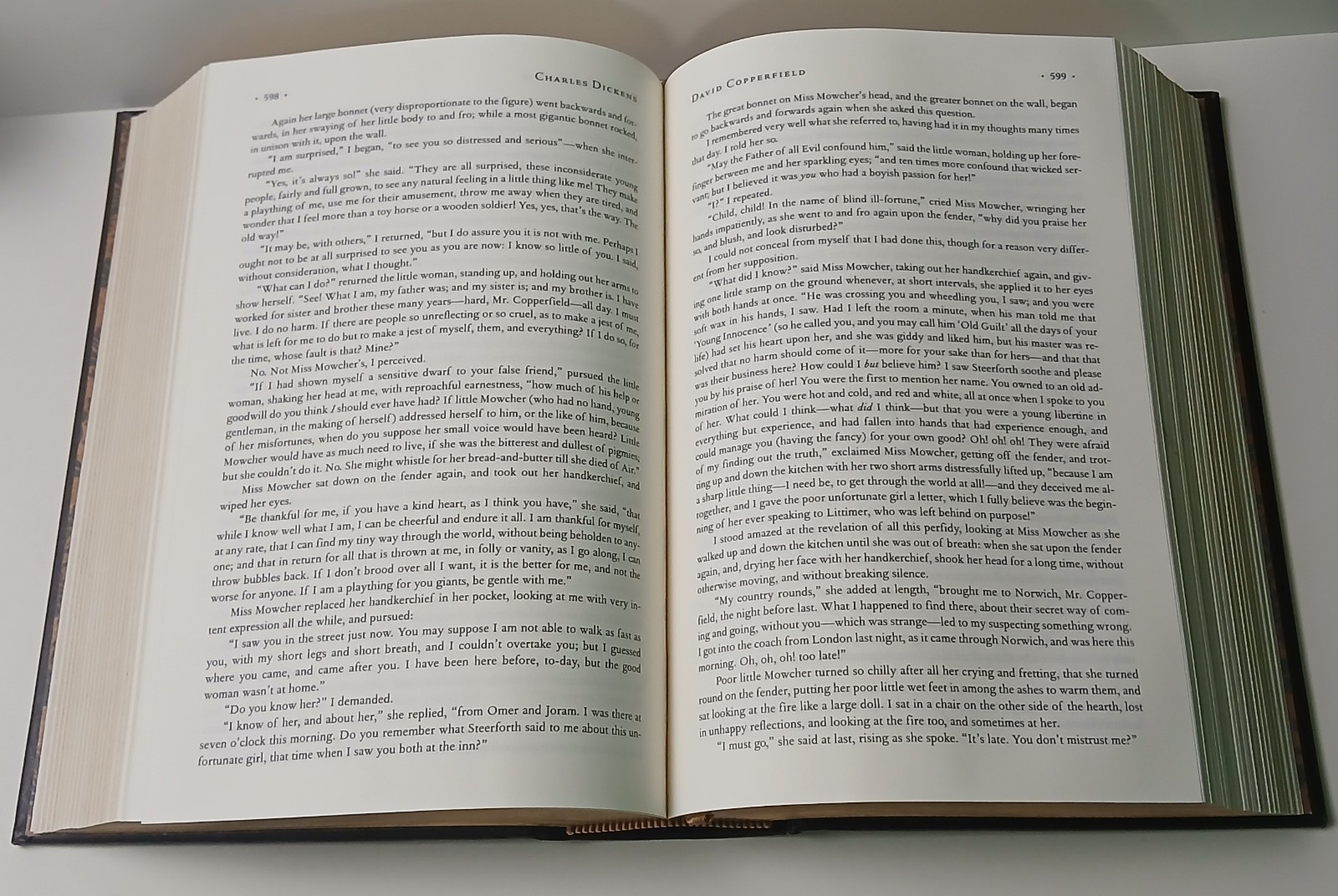 Charles Dickens: Three Novels Bonded Leather Collectible Edition