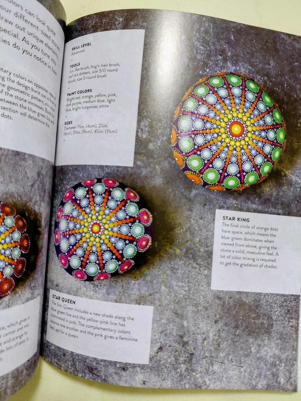 Mandala Stones 50 Designs 128 Pages