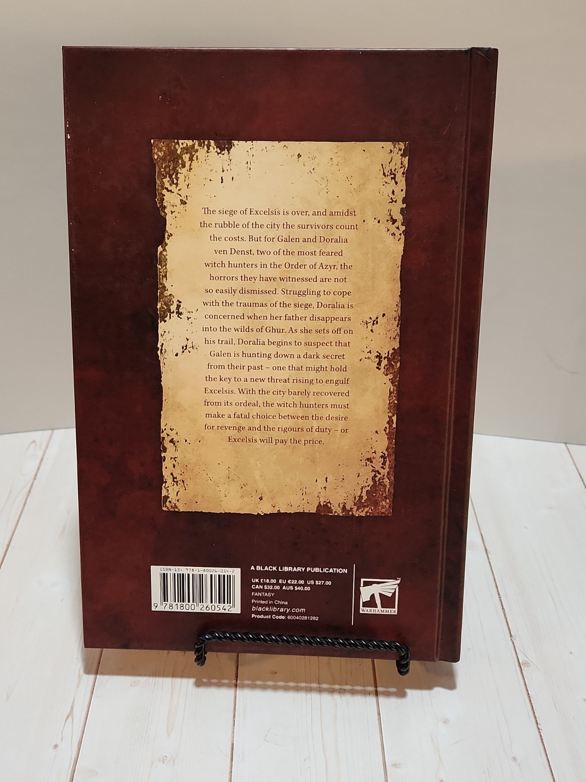 2019 Warhammer Black Library Age of Sigmar Hallowed Ground HC