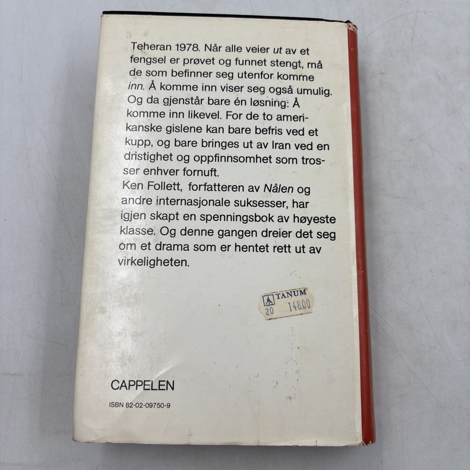 Pa orne Vinger Ken Follet – Hardcover HCDJ 1983