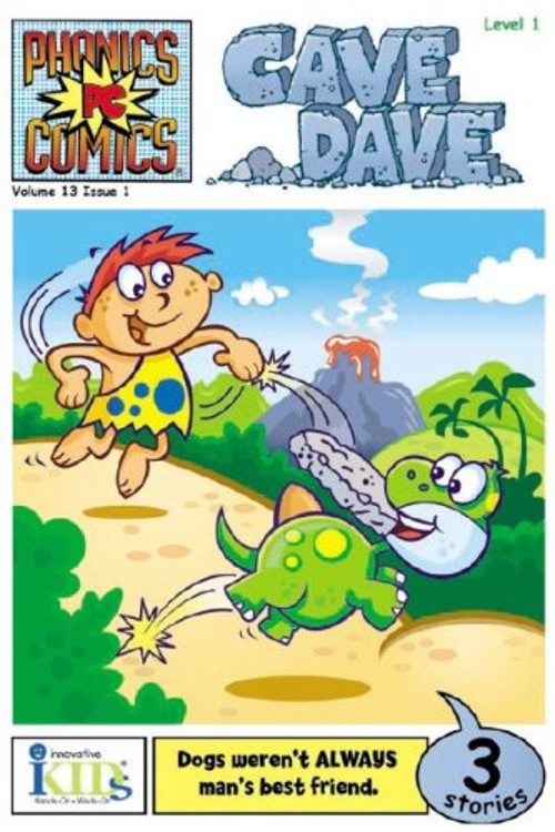 Phonics Comics: Cave Dave – Level 1 Perfect Carol McAdams Moore