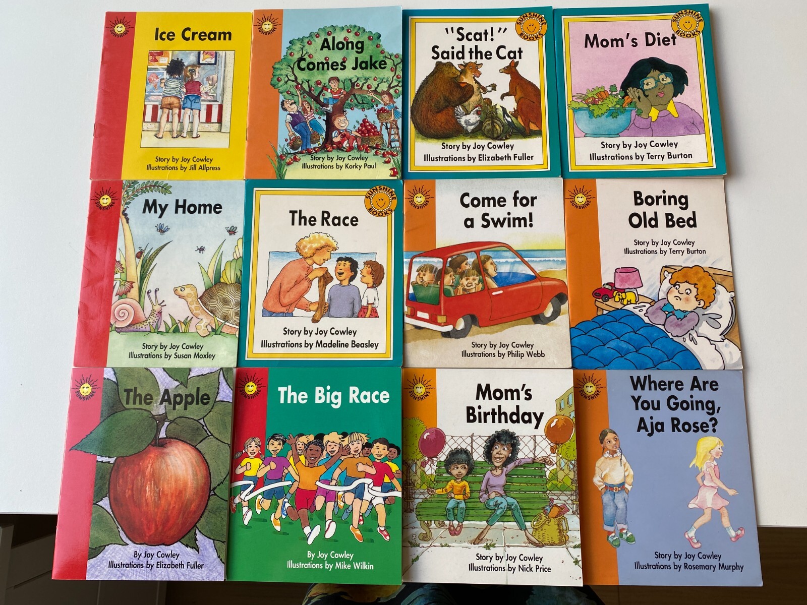 JOY COWLEY LOT 30~Story Box~Sunshine~STOP~OLD TUATARA~PUMPKIN~MOUSE~OUR STREET~