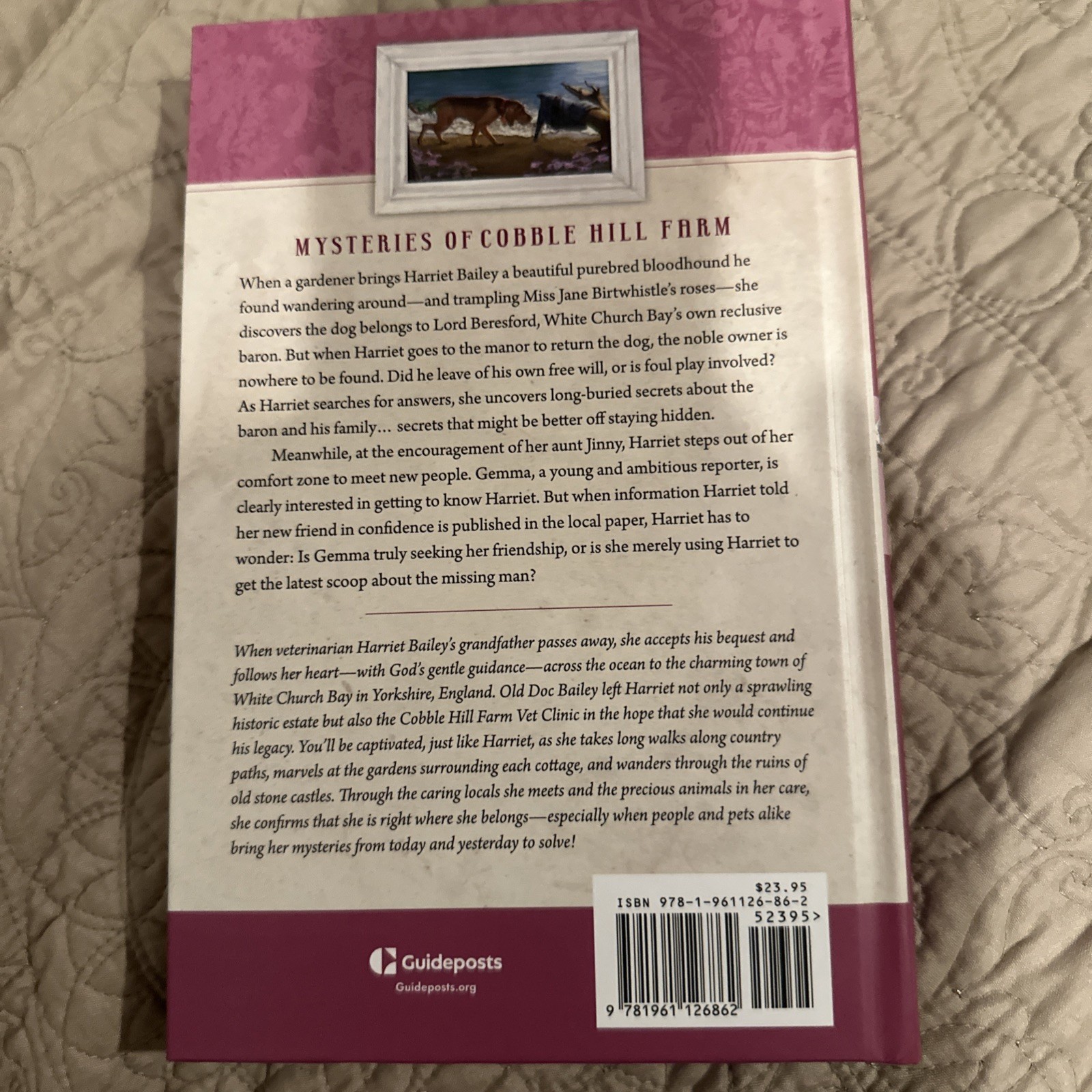 8 Book Guideposts Cobble Hill Farm Set-Christian Veterinarian Mystery HC
