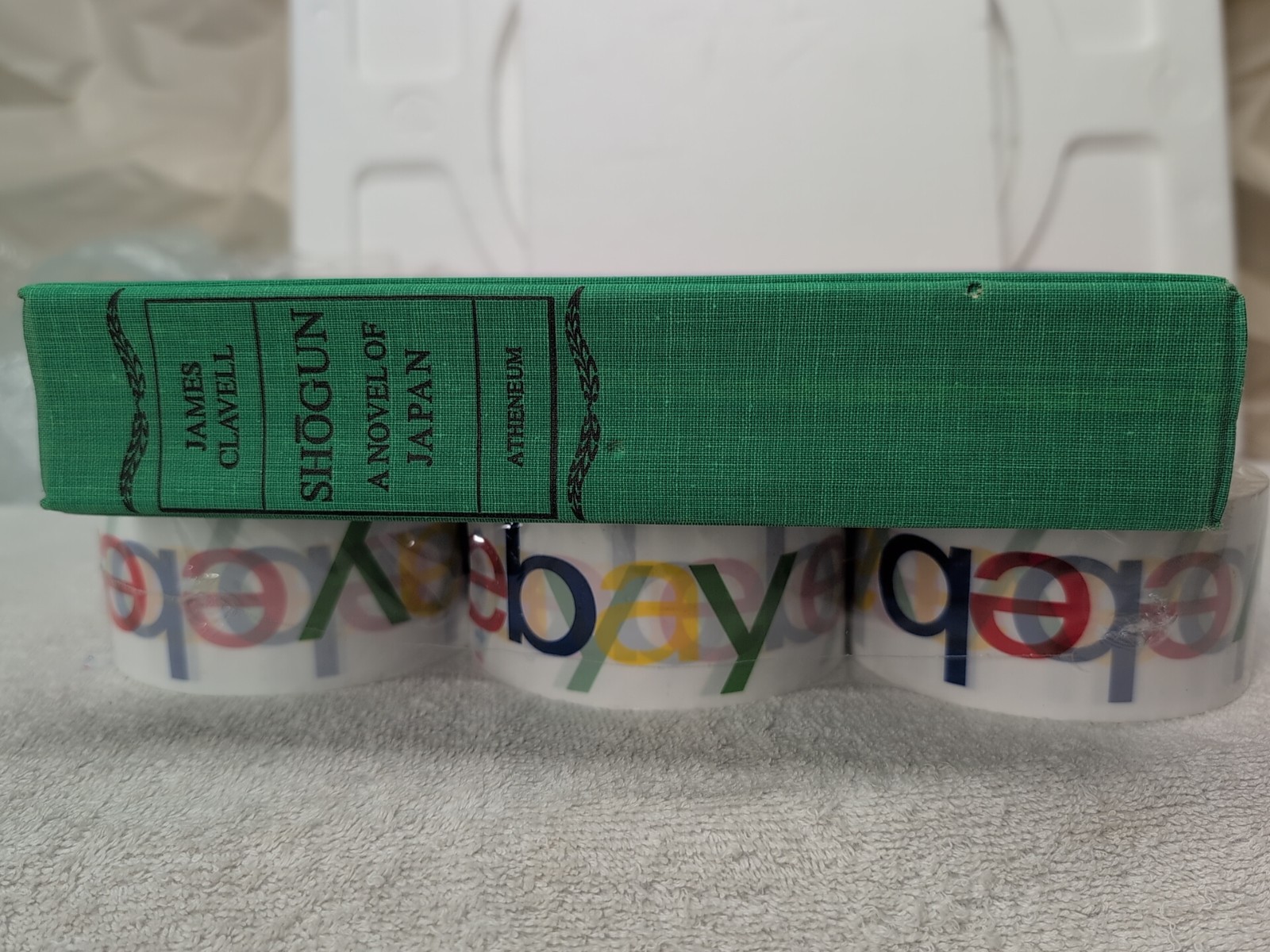 🥇True 1st SHOGUN by James Clavell (1975 Atheneum) 1st Printing + Custom Mylar!!