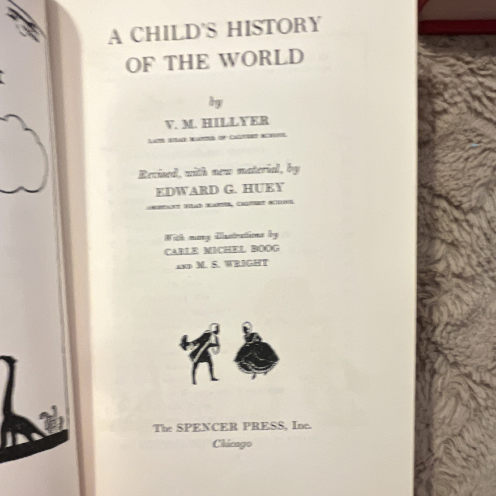 Spencer Press A Child’s History of Art, History, Geography by Hillyer & Huey, H…