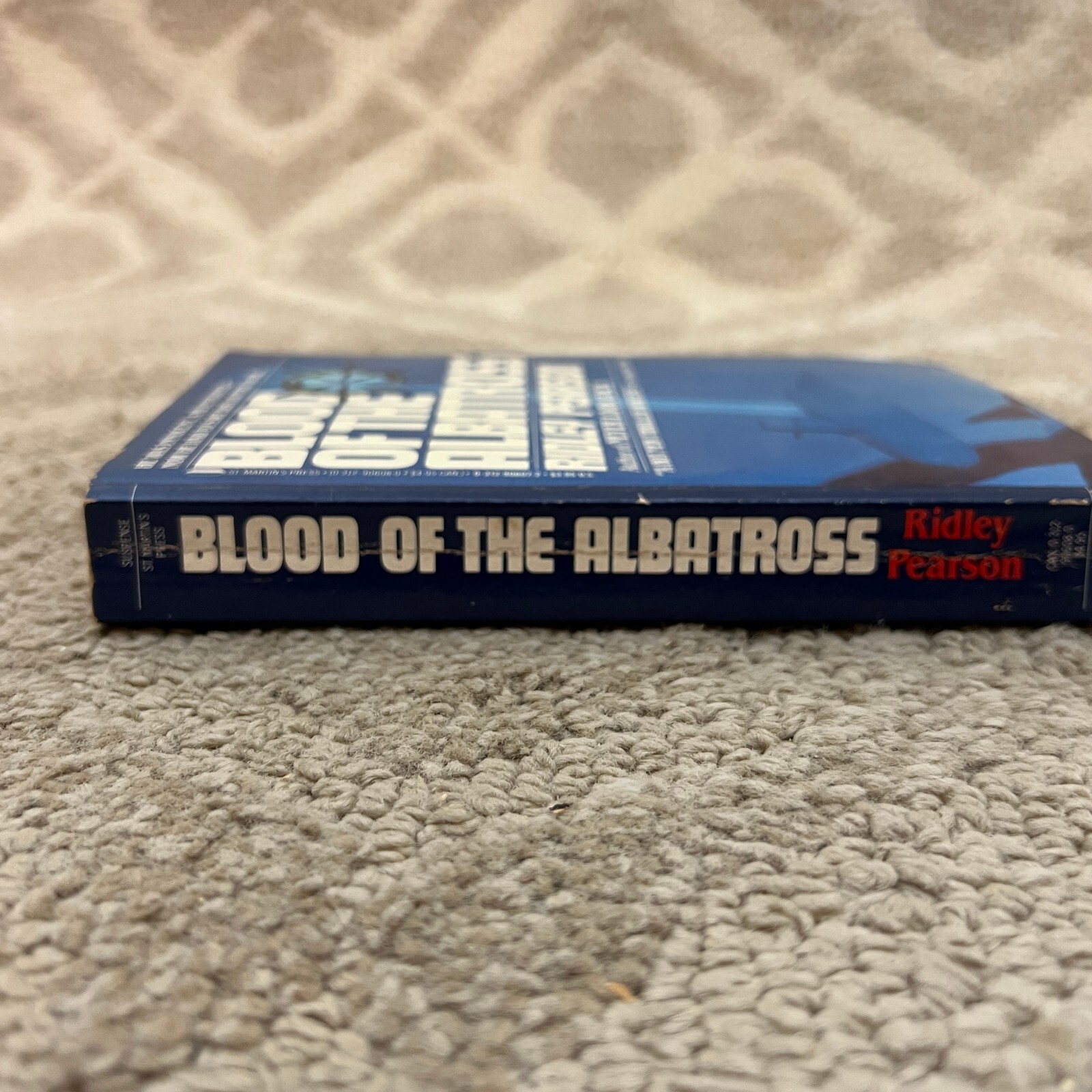 Blood of the Albatross Mystery Paperback Book by Ridley Pearson 1986