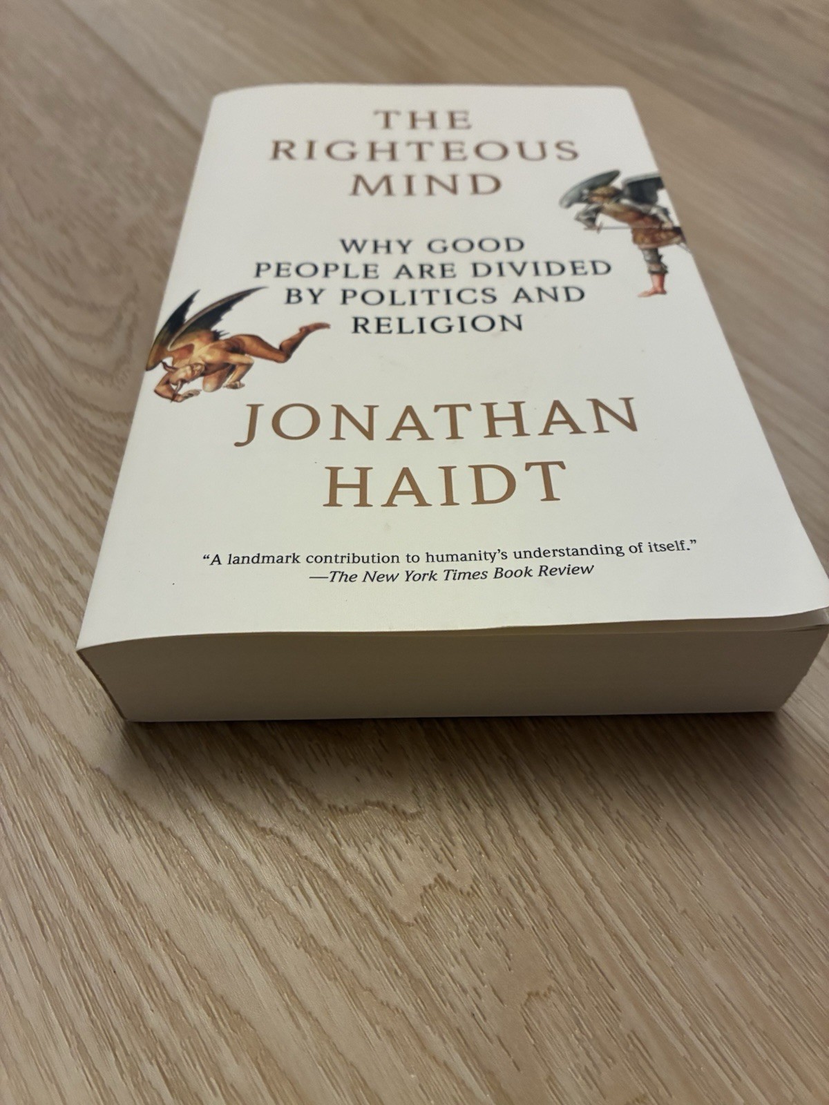 The Righteous Mind Jonathan Haidt Paperback