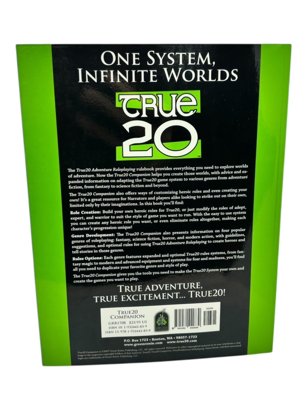True 20 Companion Four Heroic Genres For Adventure