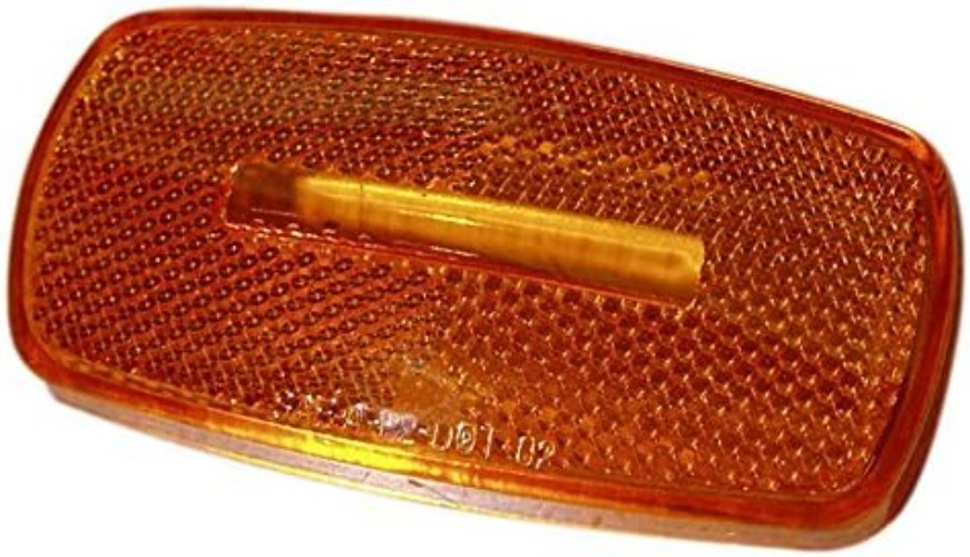 Amber Acrylic Lens for MC32 Series Lights, Snap-On & Water Resistant – A-32ABP