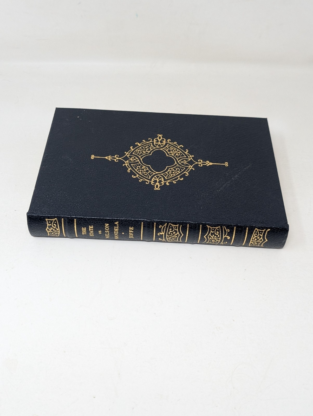 The State vs Nelson Mandela by Joel Joffe Notable Trials Library Leather Book
