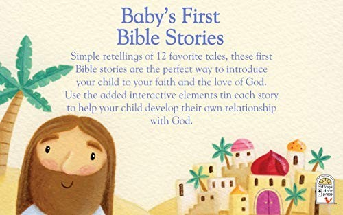 Baby’s First Bible Stories Padded Board Book – Gift for Easter, Christmas, Commu