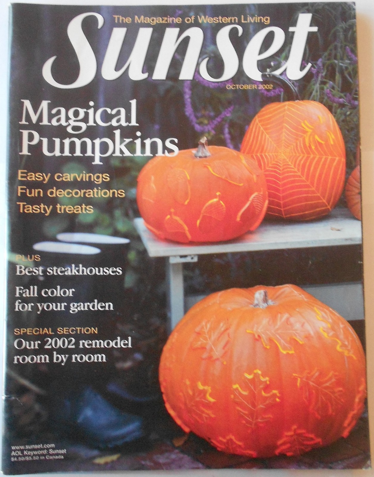 Sunset Magazine October 2002