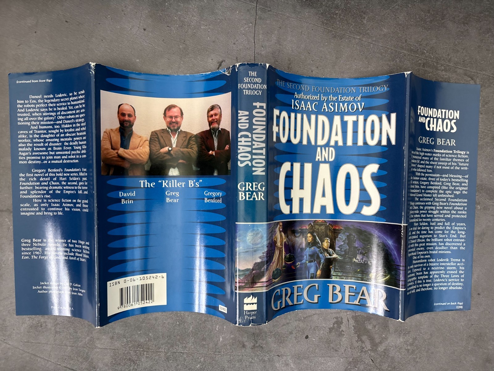 Greg Bear HC Lot x4 | Forge of God+Foundation Chaos+Hull Zero Three+Star Wars RP
