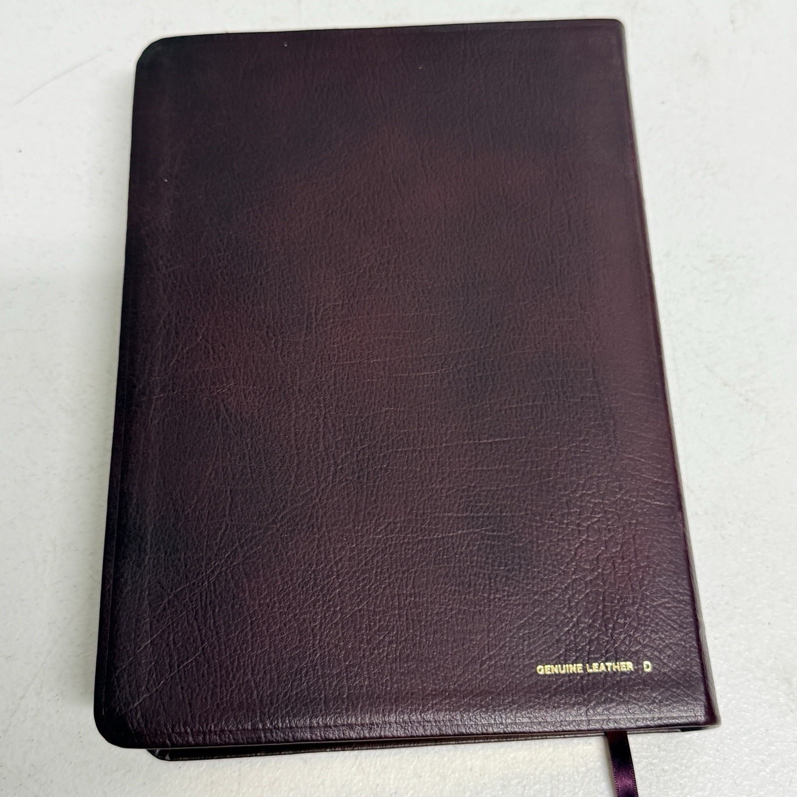 MacArthur Study Bible NKJV Burgundy Genuine Leather Nelson 1997 maps