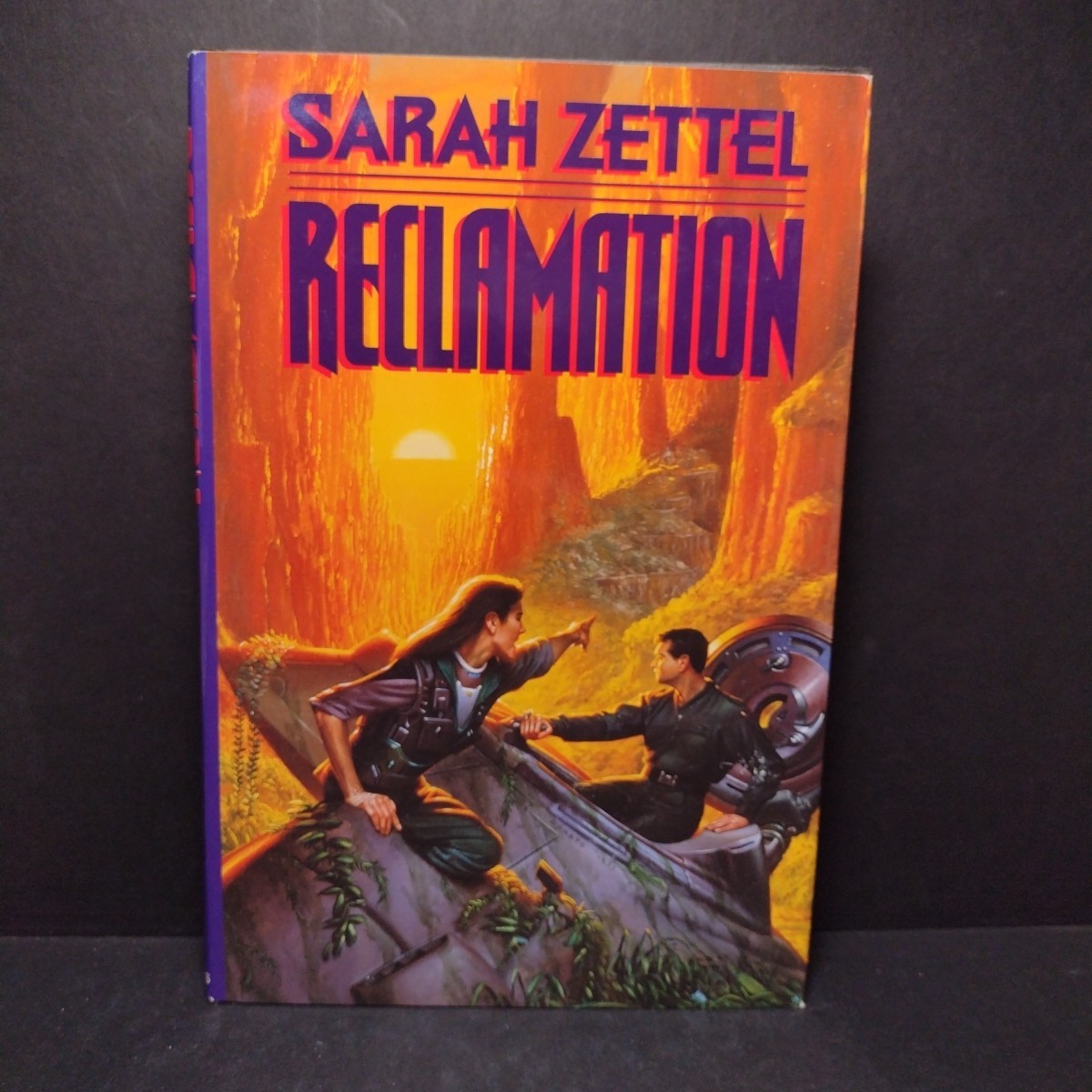 Hardcover Science Fiction Book Bundle – 7 Books -Cherryh, Zettel, Crowley, Carr