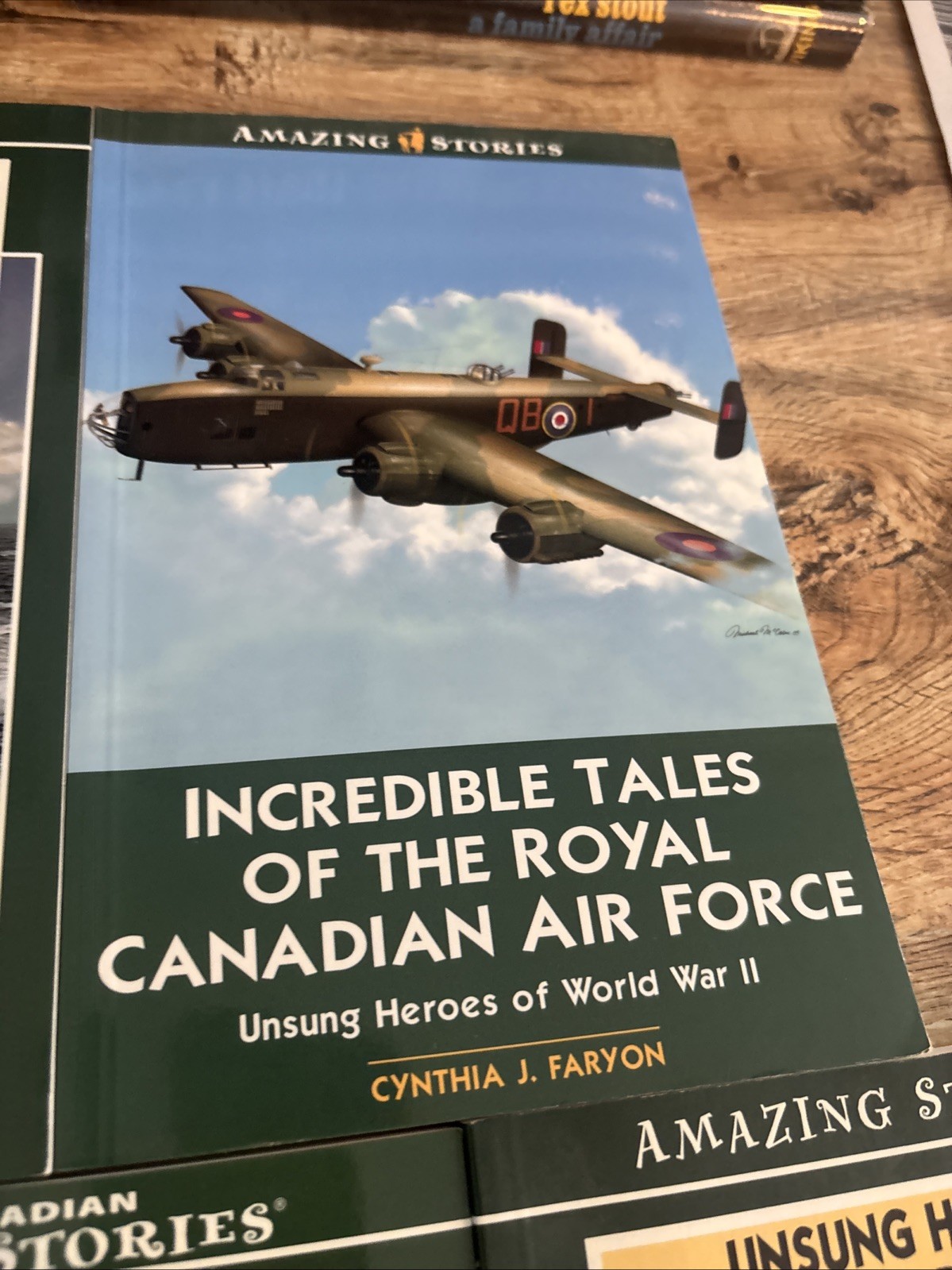 True Canadian Amazing Stories – Lot of 7 – Spies War Heroes D-Day Navy Air Force
