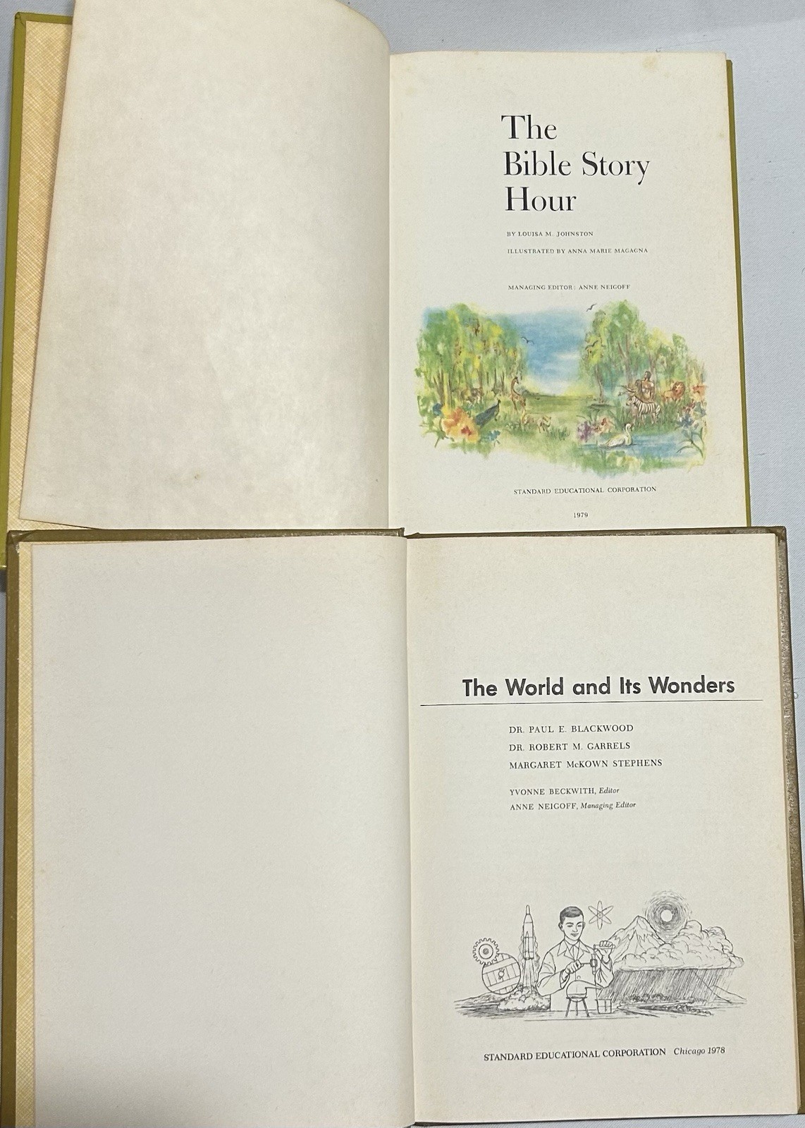 Vintage Child Horizons Books Lot of 5 Various Titles 1978 And 1979