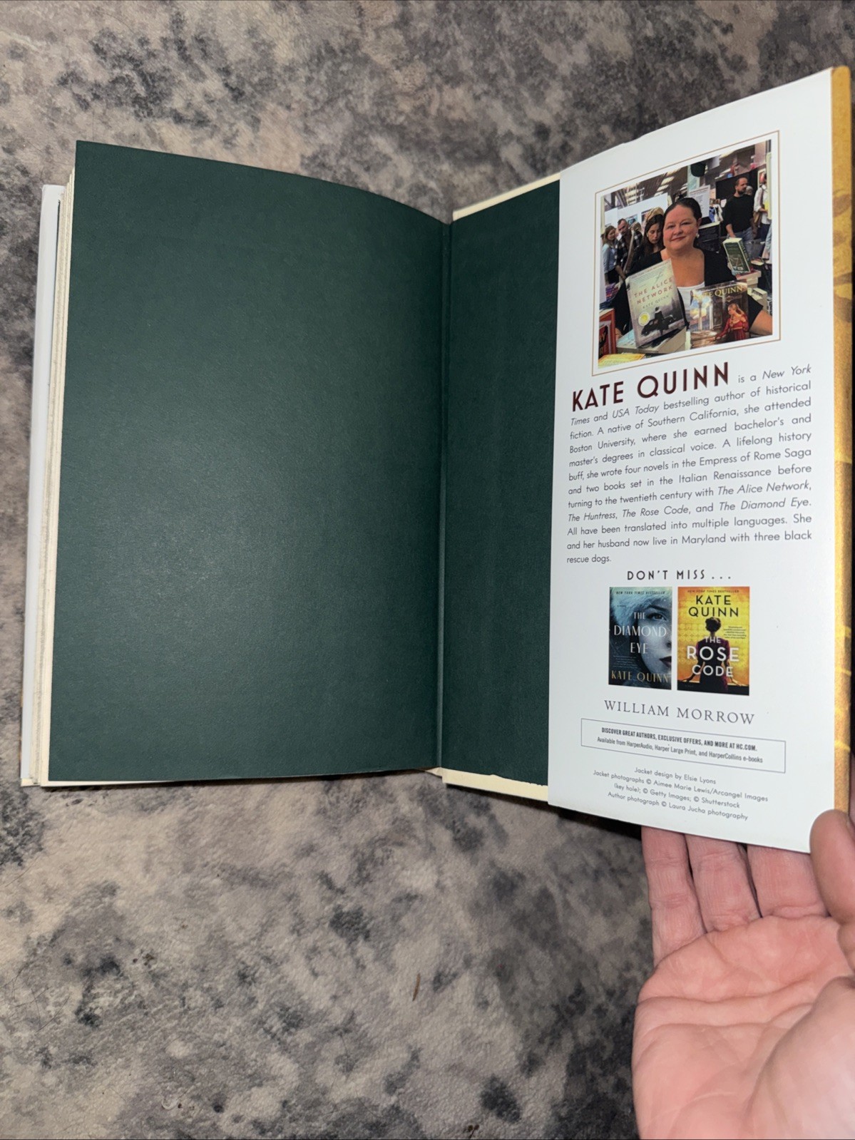 The Briar Club By Kate Quinn Hardcover Stated First Edition hc Book VERY GOOD