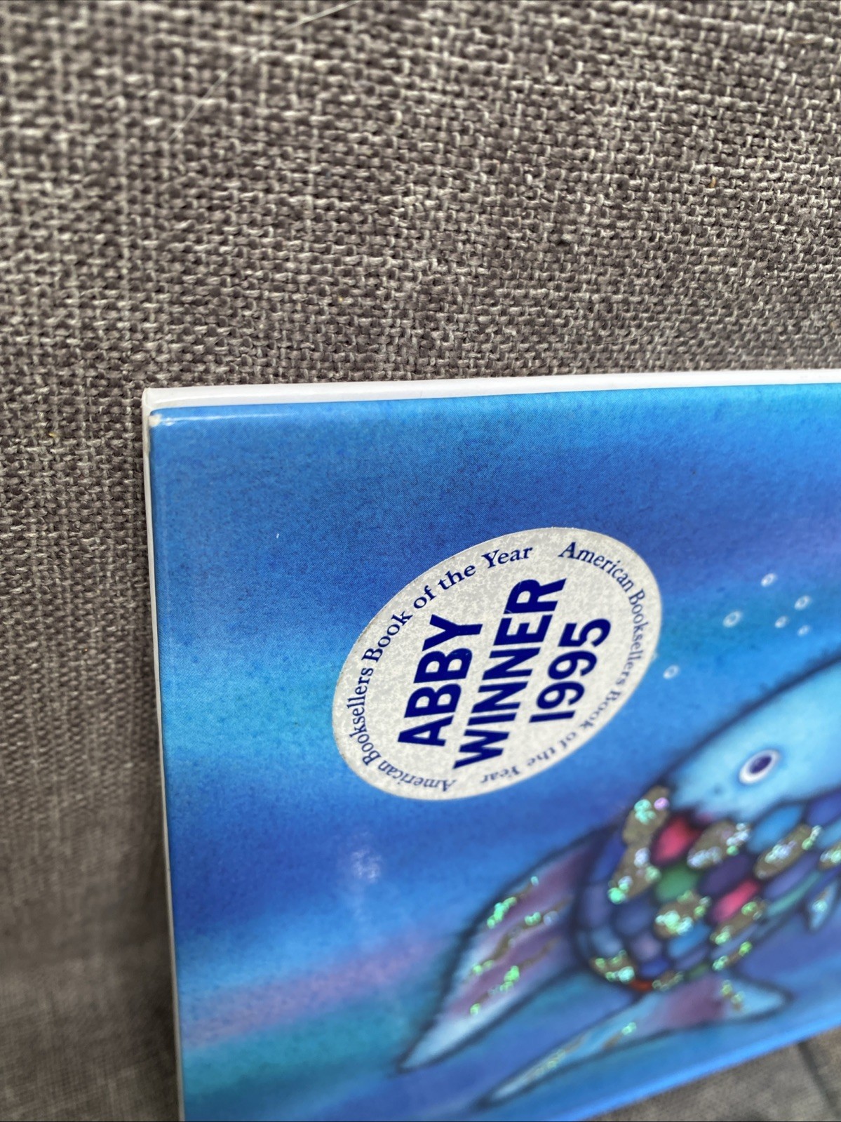 SIGNED The Rainbow Fish by Marcus Pfister Hardcover “For Danielle” 1992