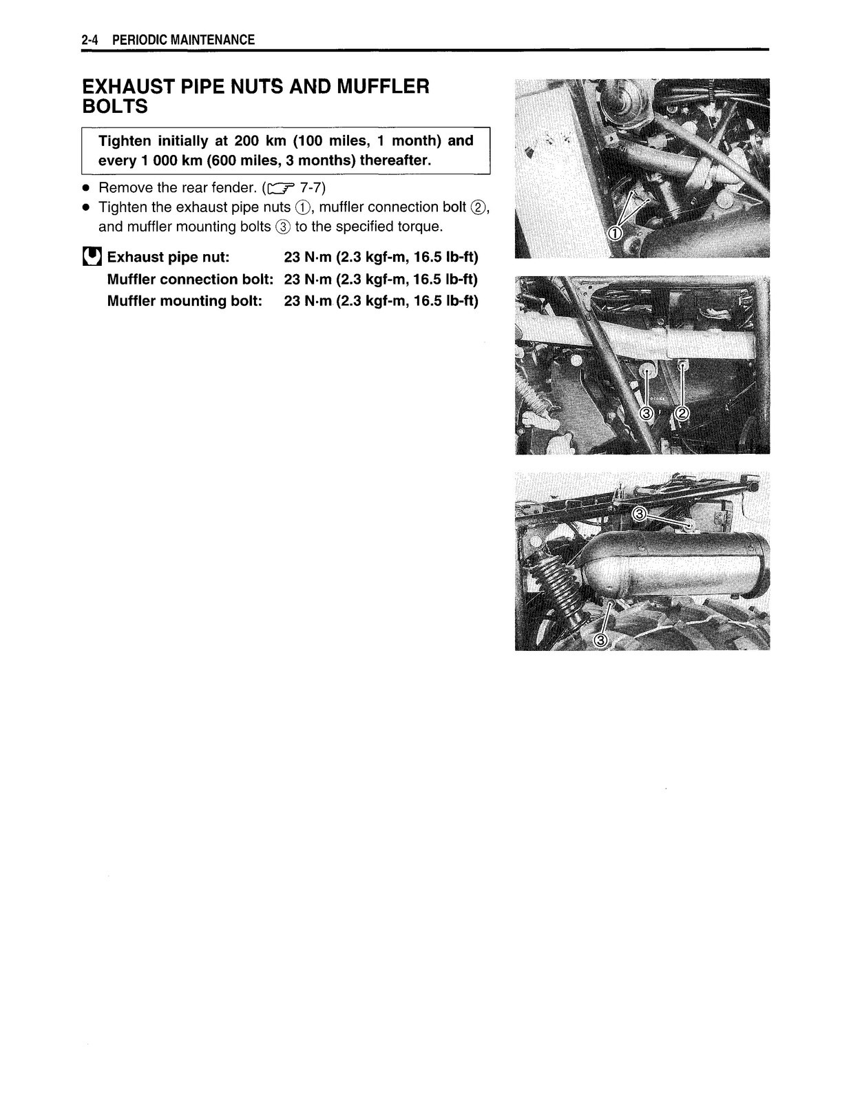 SUZUKI Vinson LT-A500F ATV Service Manual – STEEL LOOP FIXED – PROTECTIVE COVERS