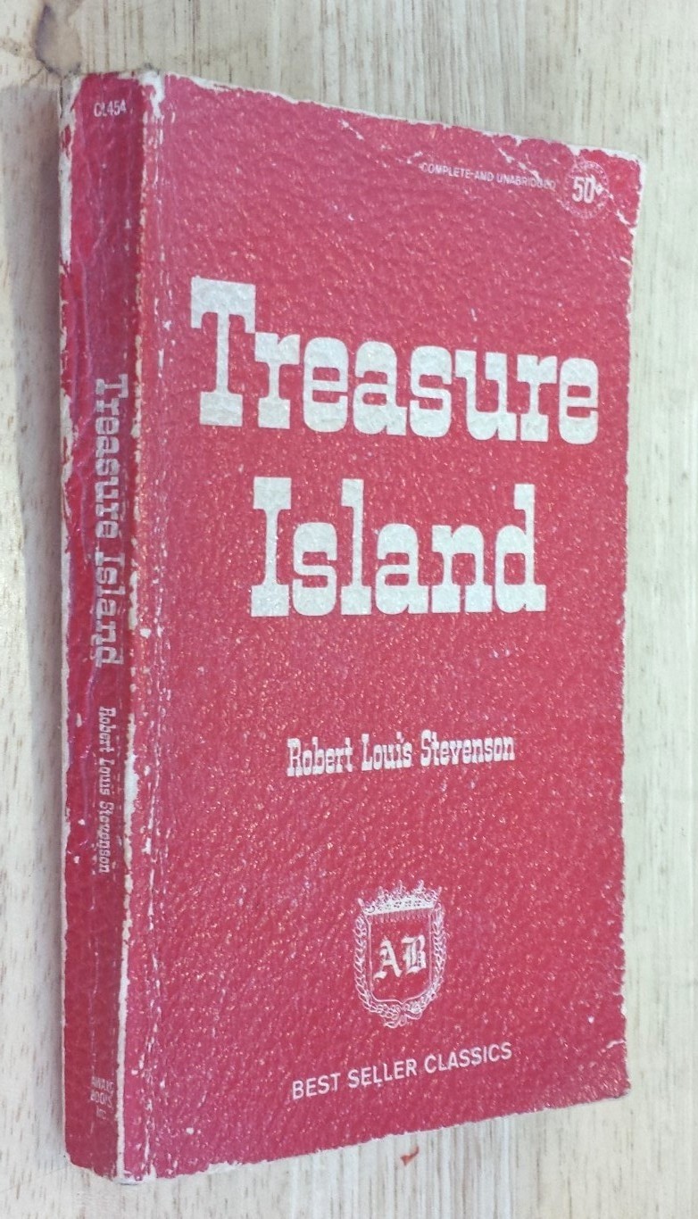 Treasure Island by Robert Louis Stevenson 1960 VTG PB