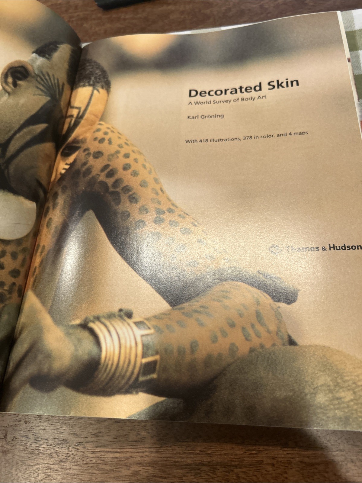 Decorated Skin: A World Survey of Body Art by Ferdinand Anton Paperback Book The