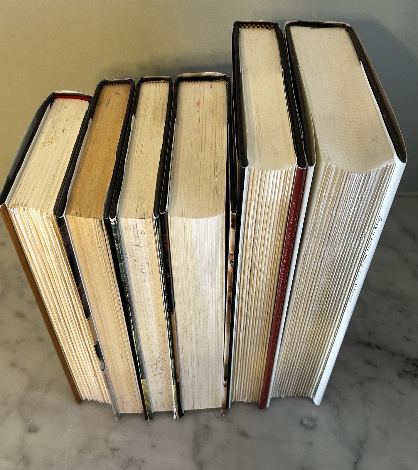 Lot of 6 Anne Rice Hardcover Books – Knopf