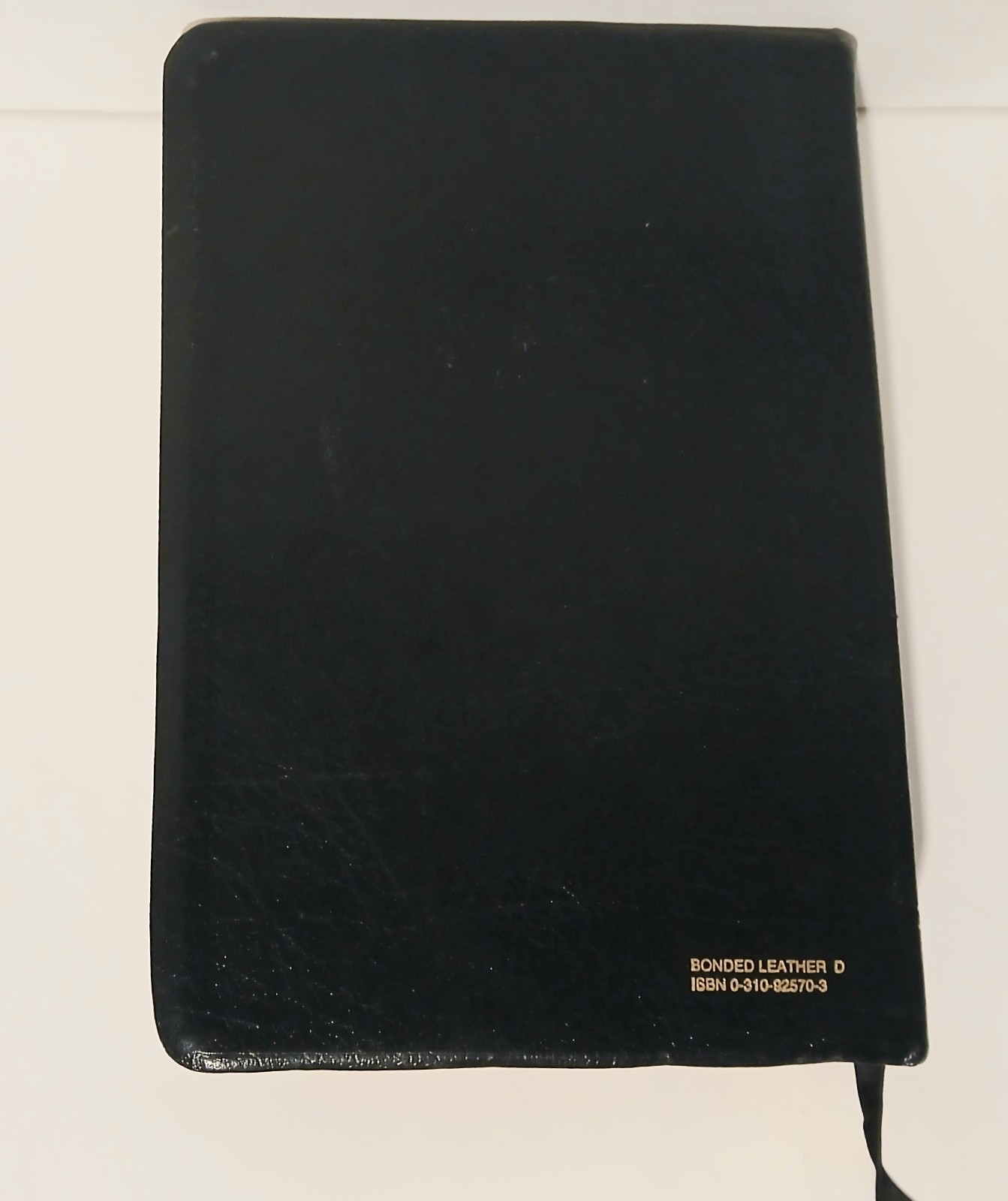The NIV Study Bible 10th Anniversary Ed Bonded Leather Black Red Letter 1995