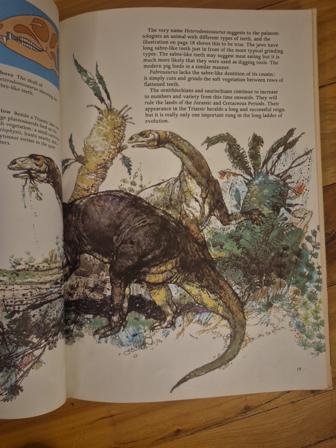 The World of Dinosaurs by Richard Moody – 1978 Hardcover Children’s Book