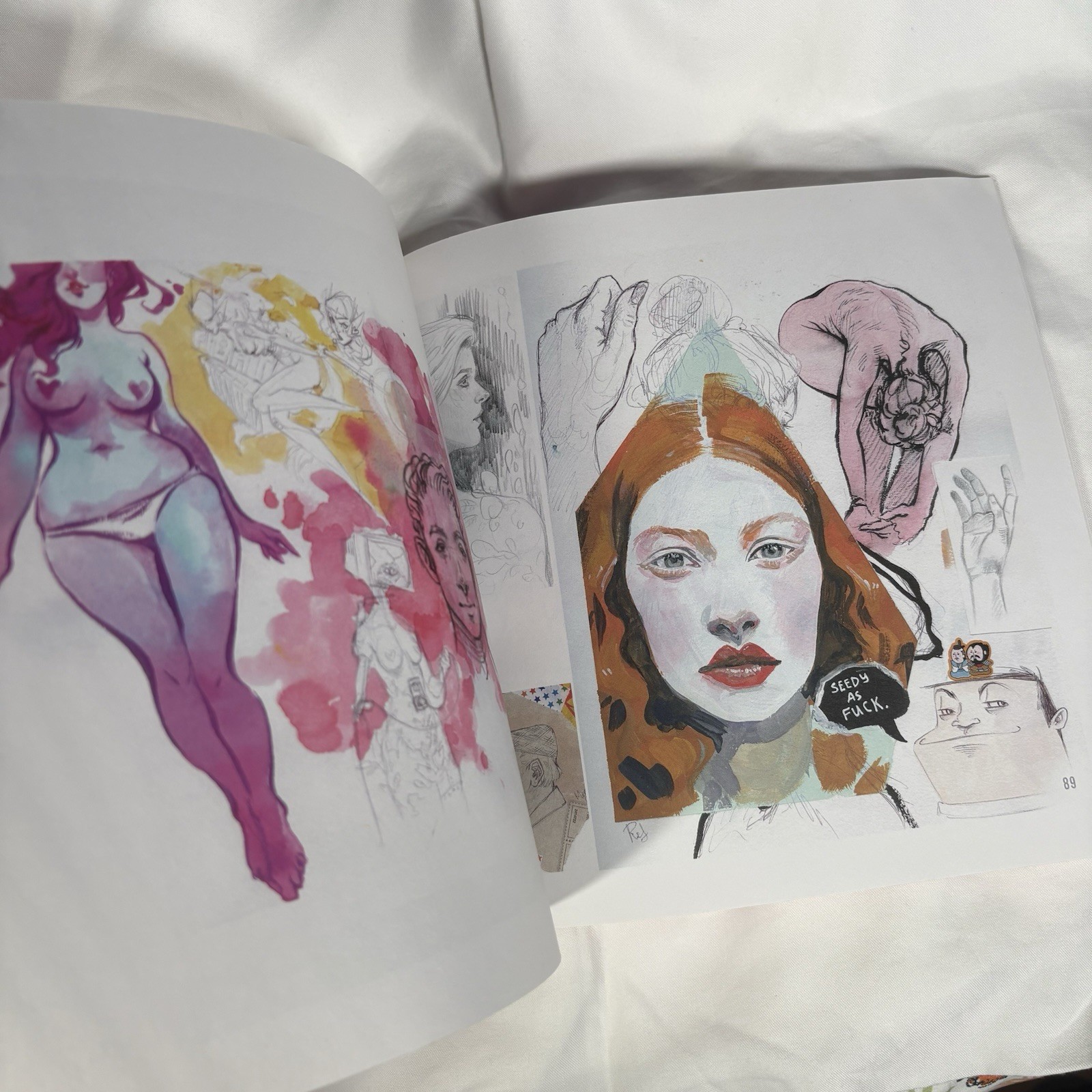 FRAGMENTS Vol 1 By Audra Auclair Art Book OOP Excellent Condition
